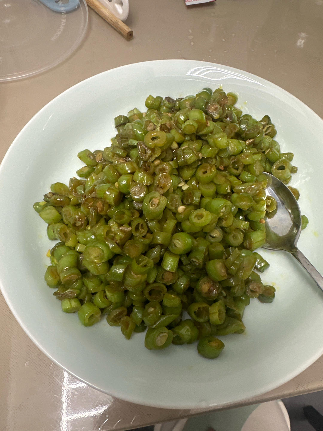超下饭的豆瓣酱炒豇豆