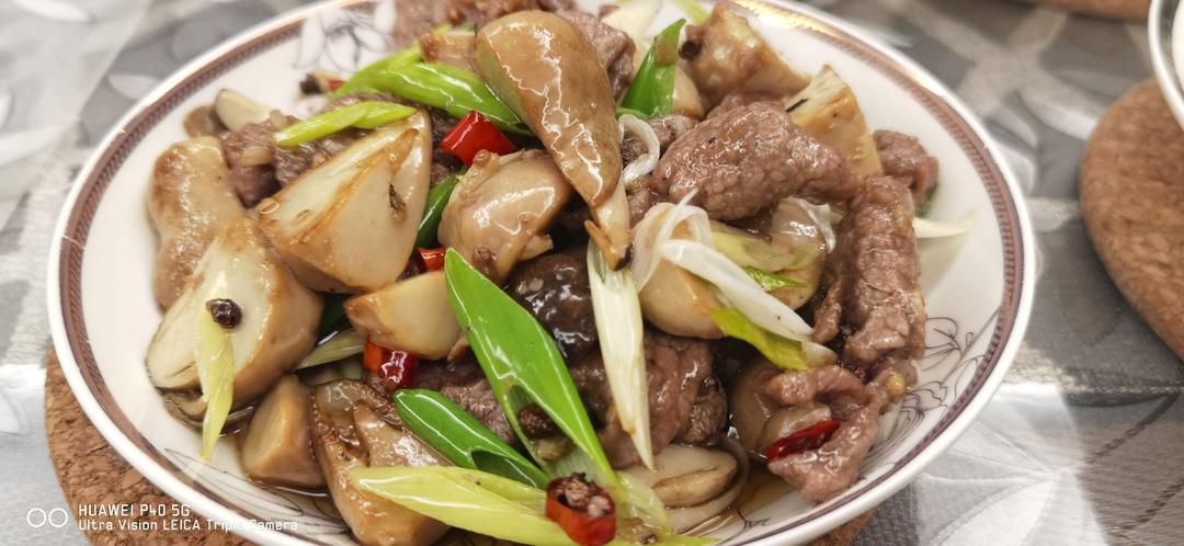 草菇牛肉（米饭杀手系列九）