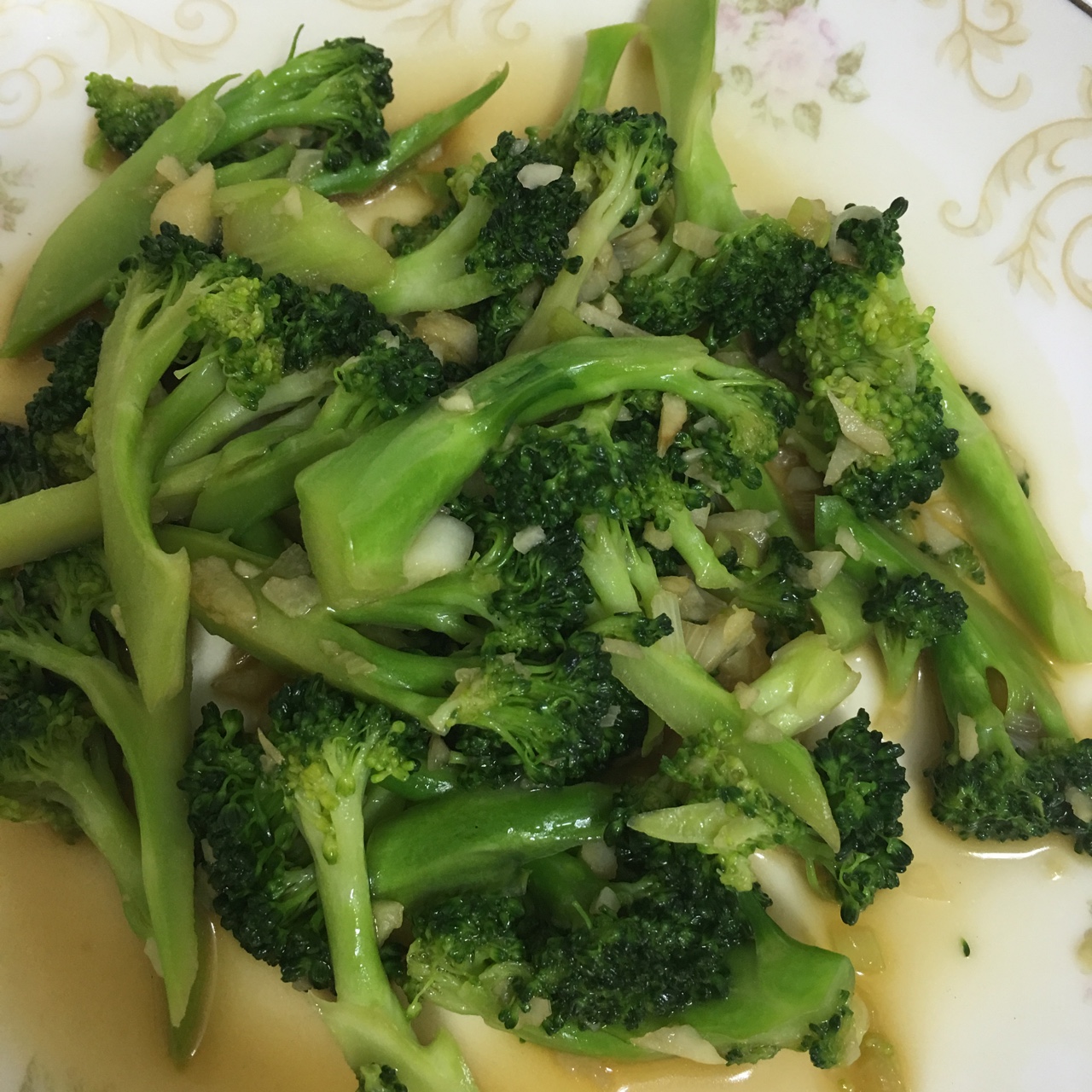 蚝油蒜蓉西兰花