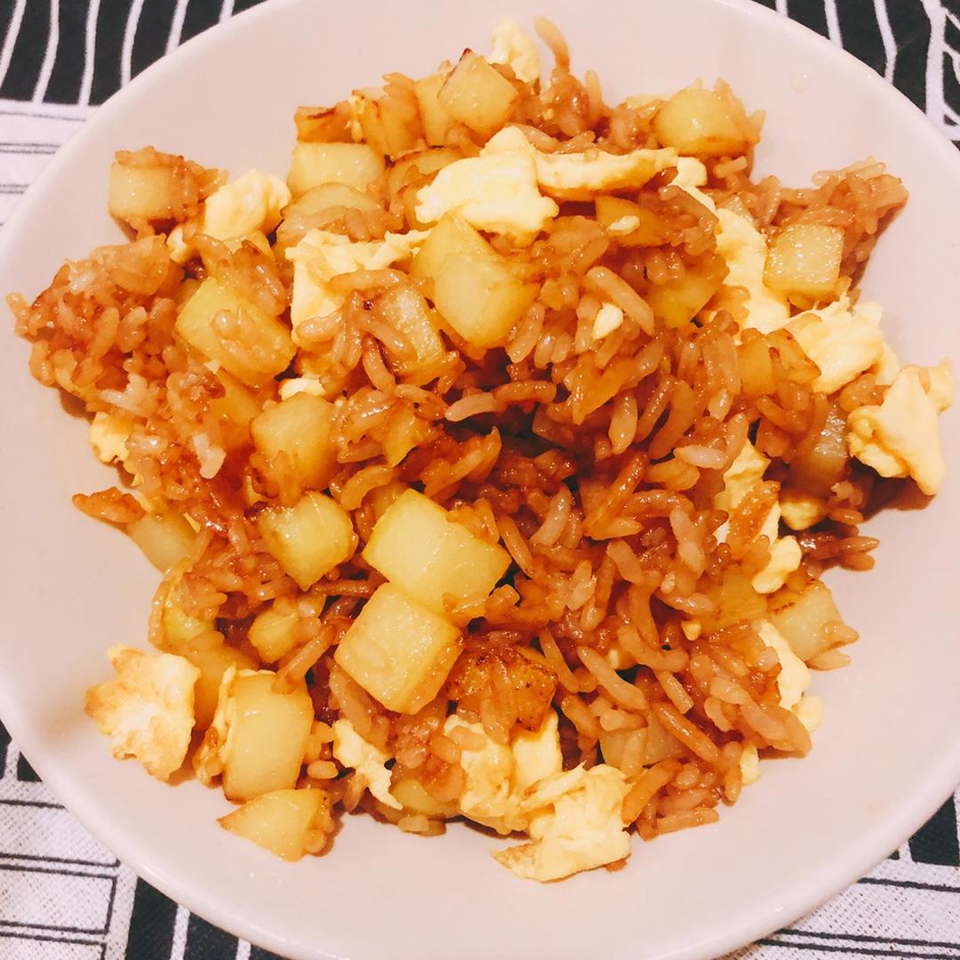 酱油炒饭(超级简单)