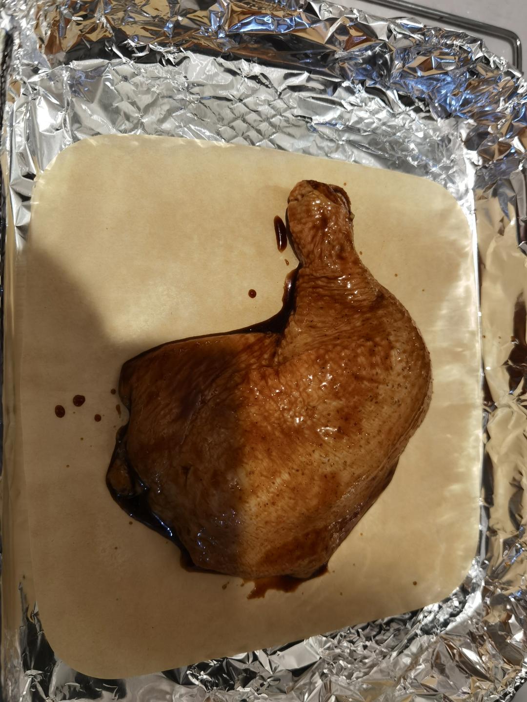空气炸锅别闲置！鲜嫩多汁～照烧鸡腿肉🥩