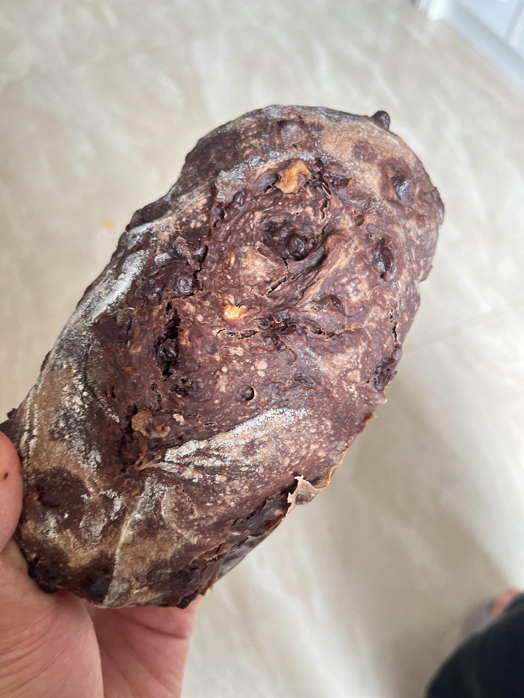 巧克力特浓欧包