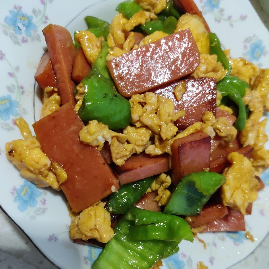 零失败🔥巨好吃又下饭的青椒火腿肠炒鸡蛋🔥