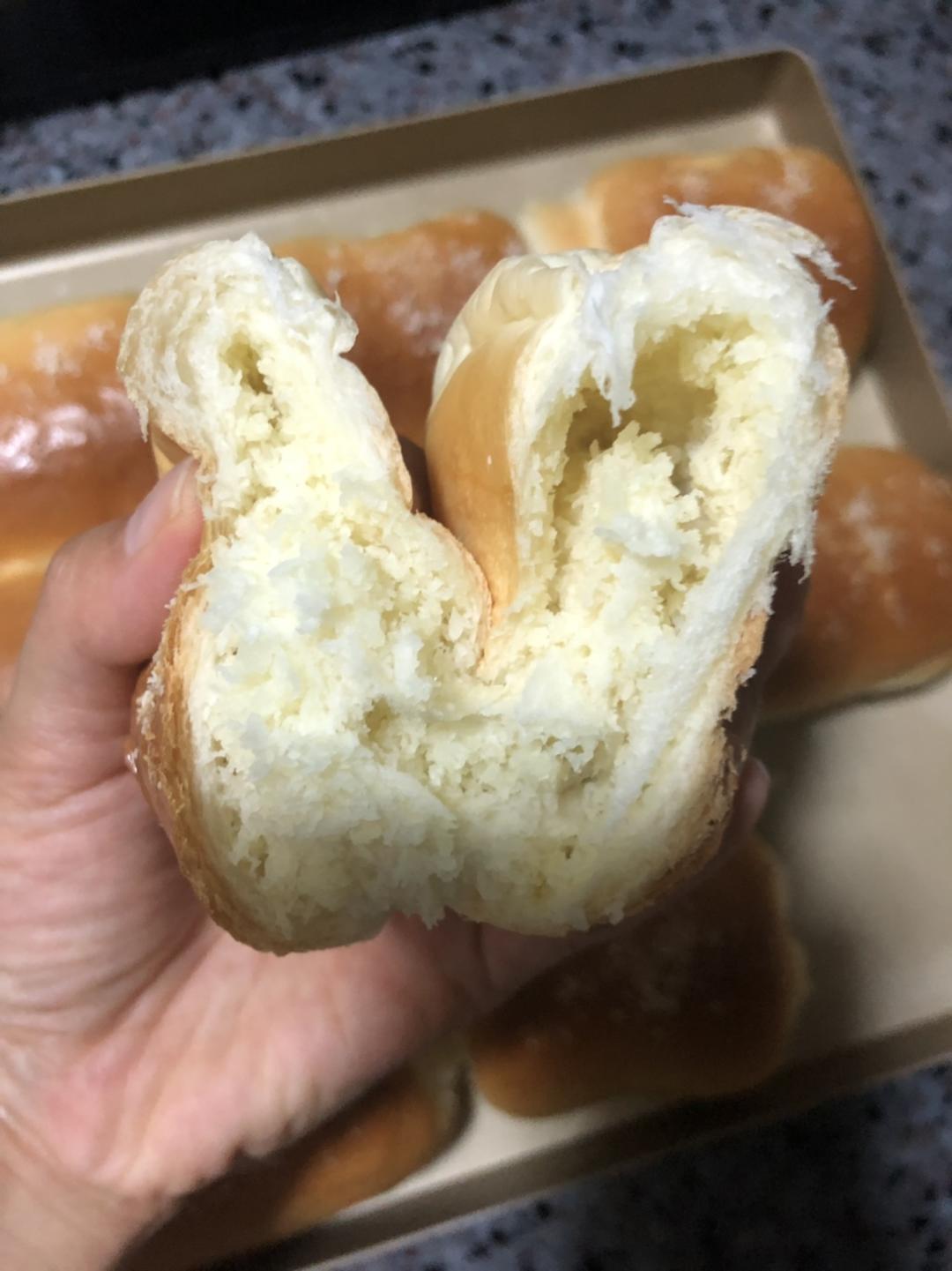 纯奶手撕吐司的做法 步骤1