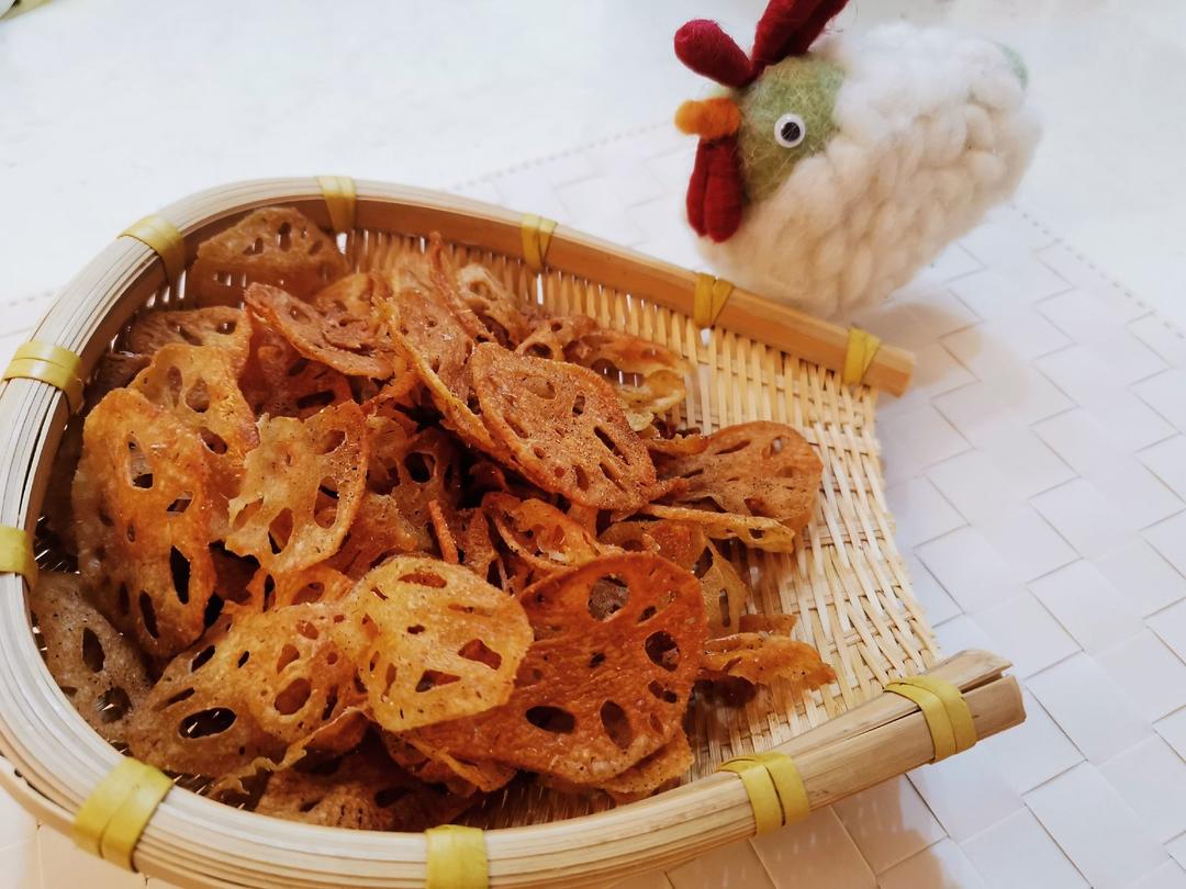 椒盐味炸藕片