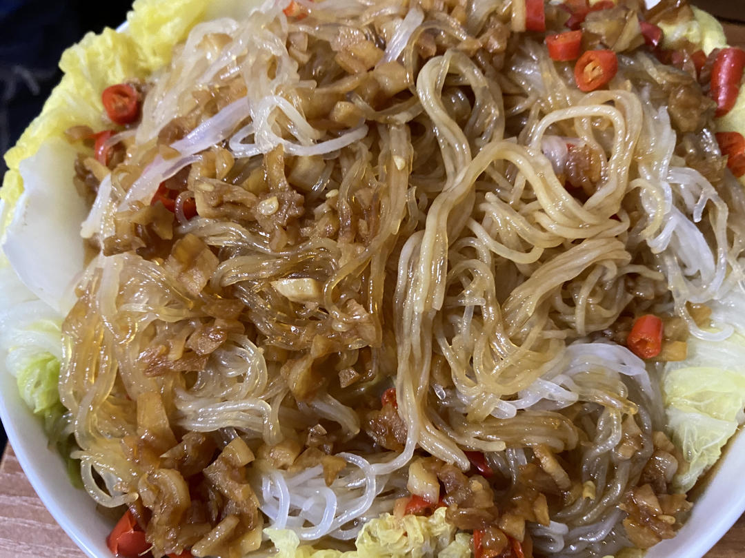 蒜蓉粉丝娃娃菜