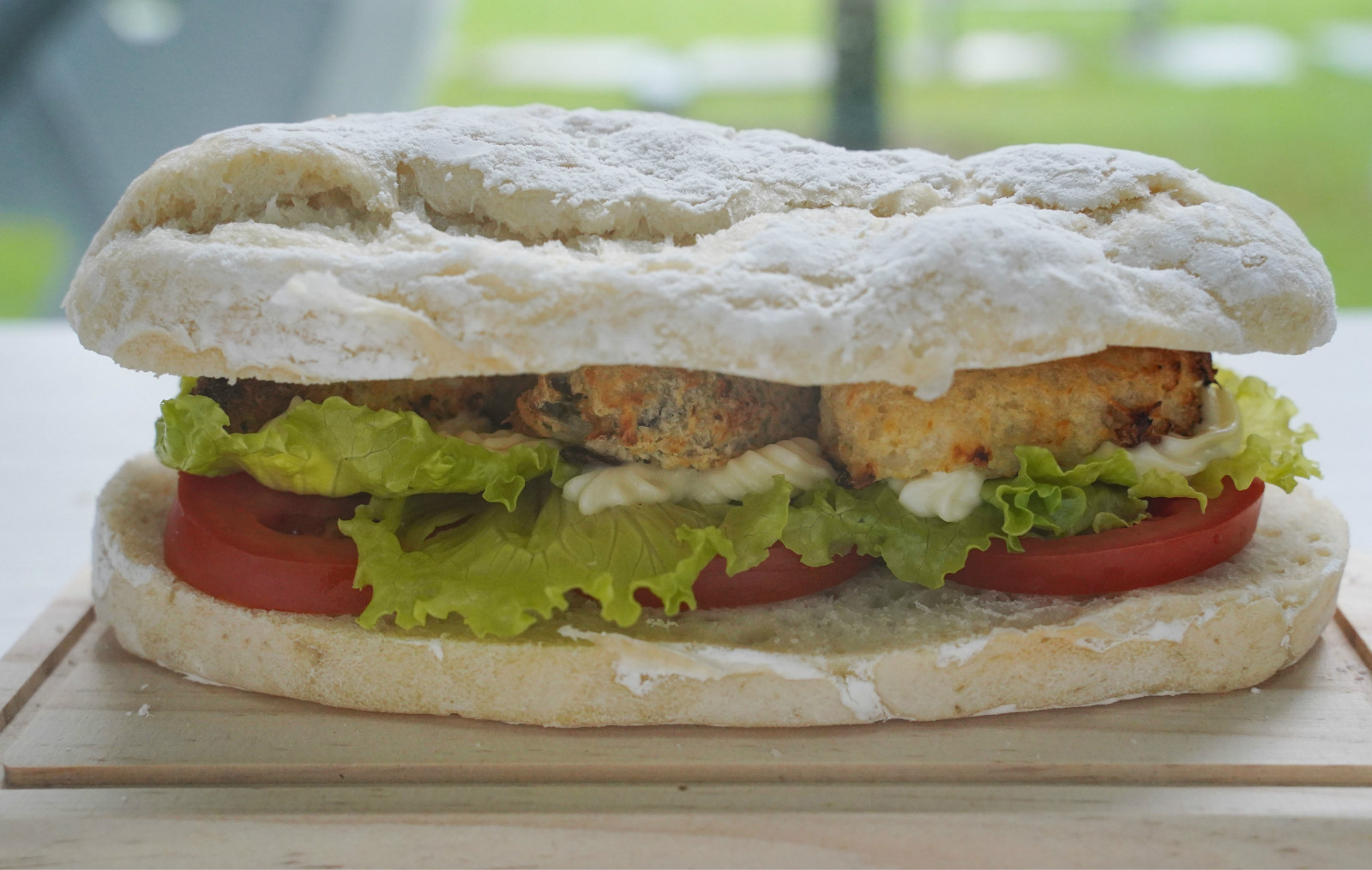 帕尼尼-意式热三明治：鳕鱼堡的做法 步骤6