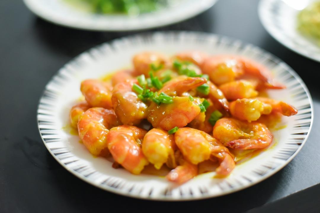 泰式咖喱虾