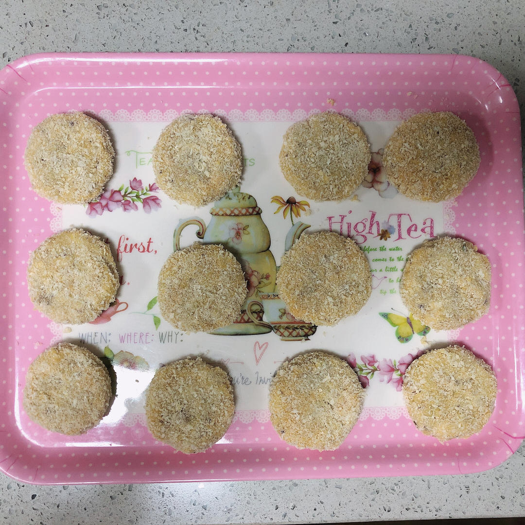 可乐饼 （肉末洋葱土豆饼）