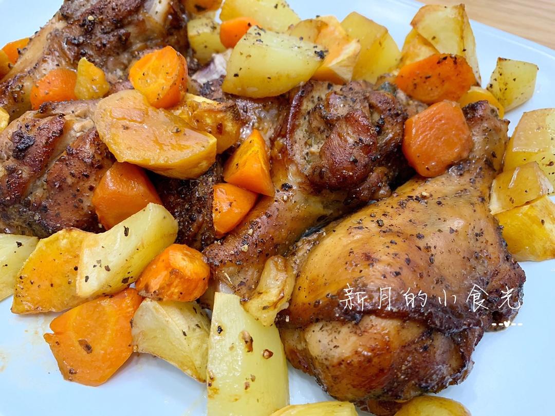 烤鸡腿（烤箱版超简单）