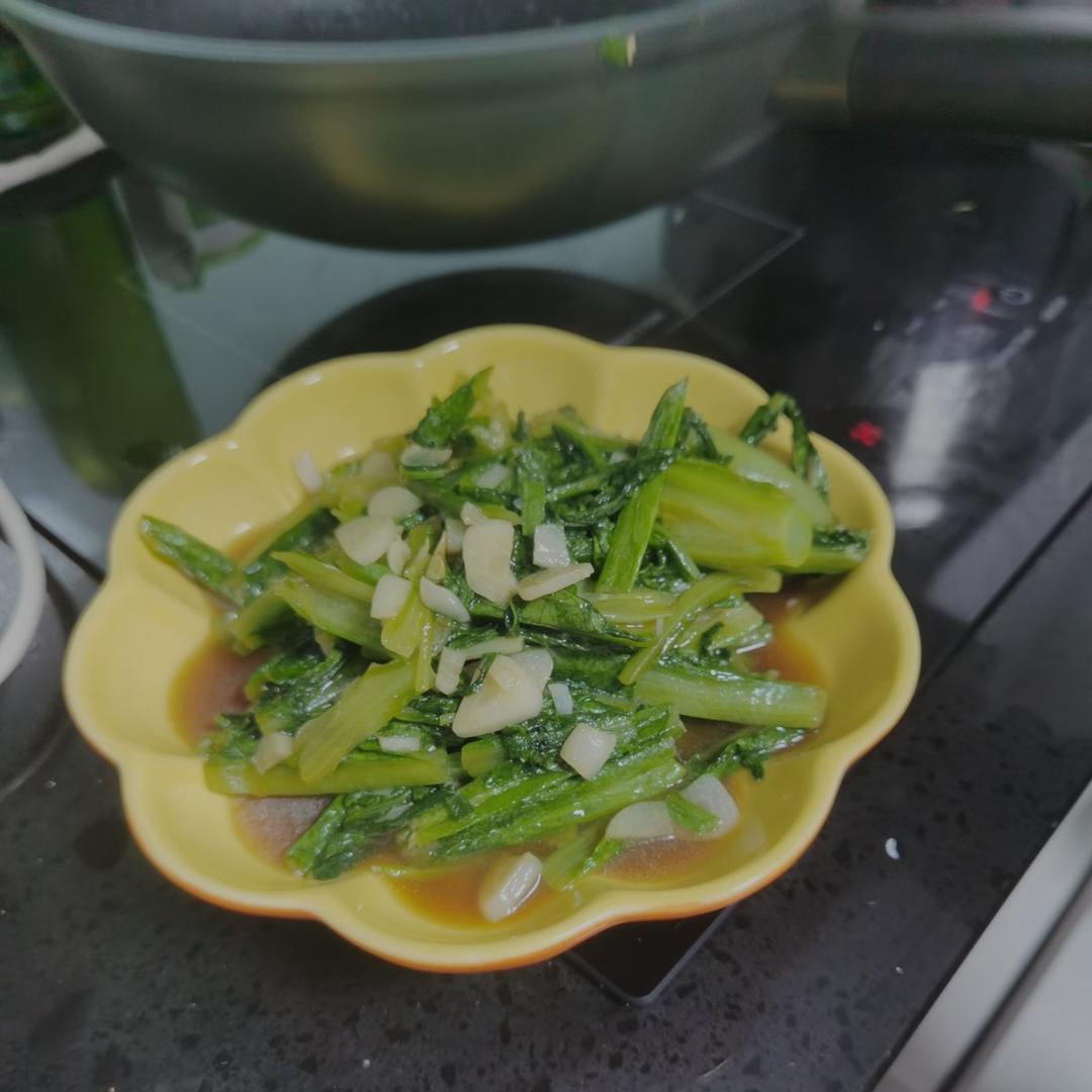 蒜蓉油麦菜（蚝油）