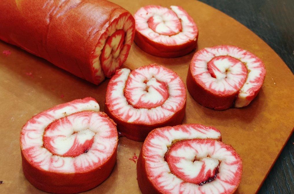 红丝绒旋风蛋糕卷