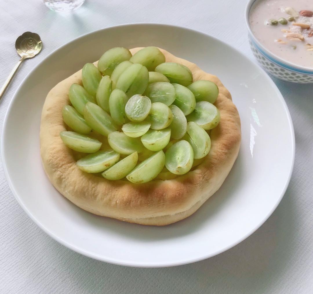 无油健康花园水果面包（附低卡路里卡士达酱做法）