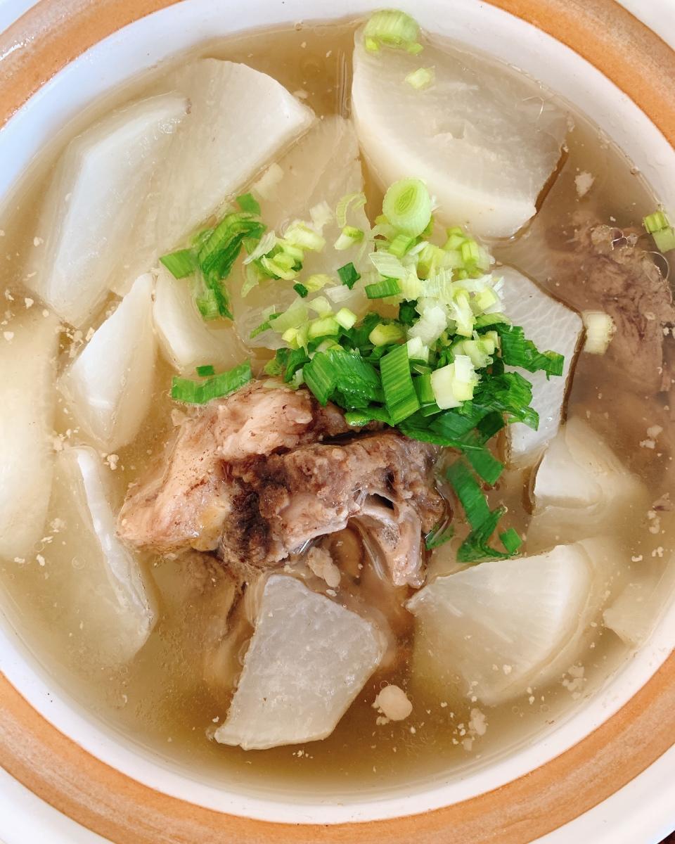 羊肉炖白萝卜