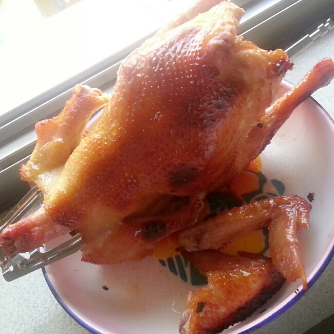 蜂蜜烤鸡