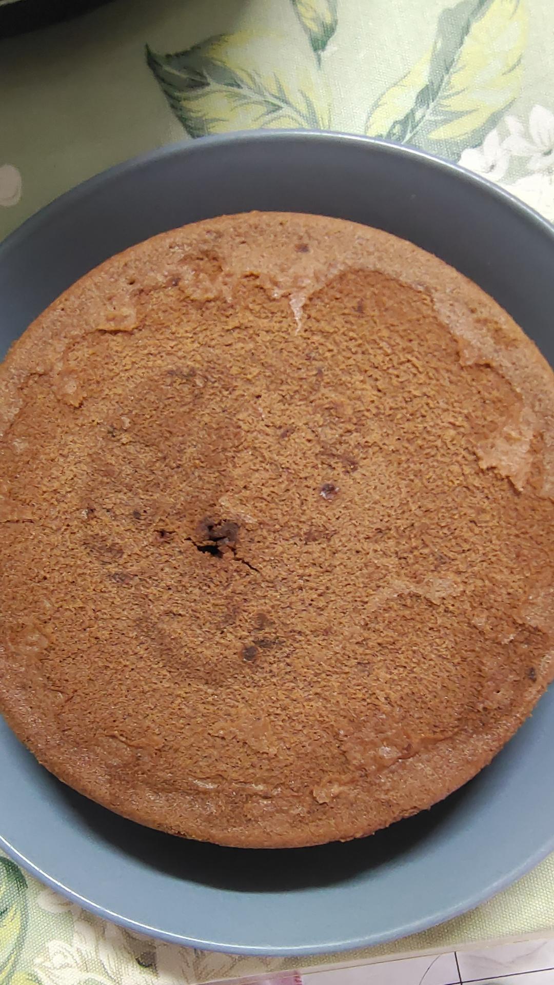 可可戚风蛋糕～8寸～百分百成功