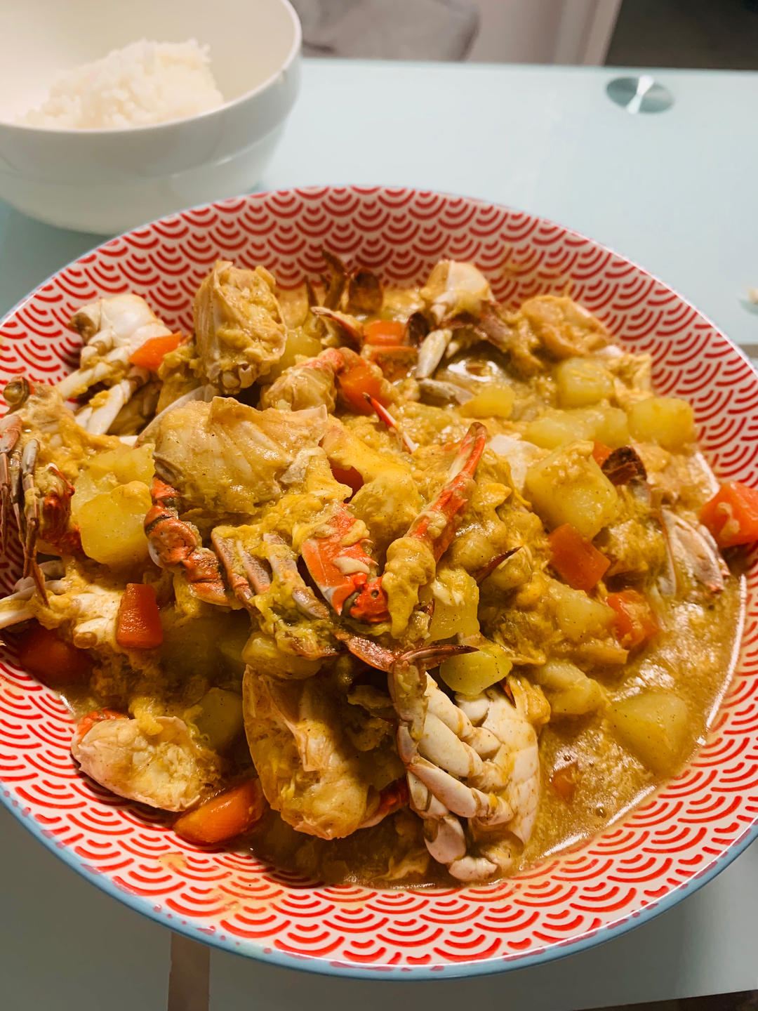 超级简单咖喱蟹