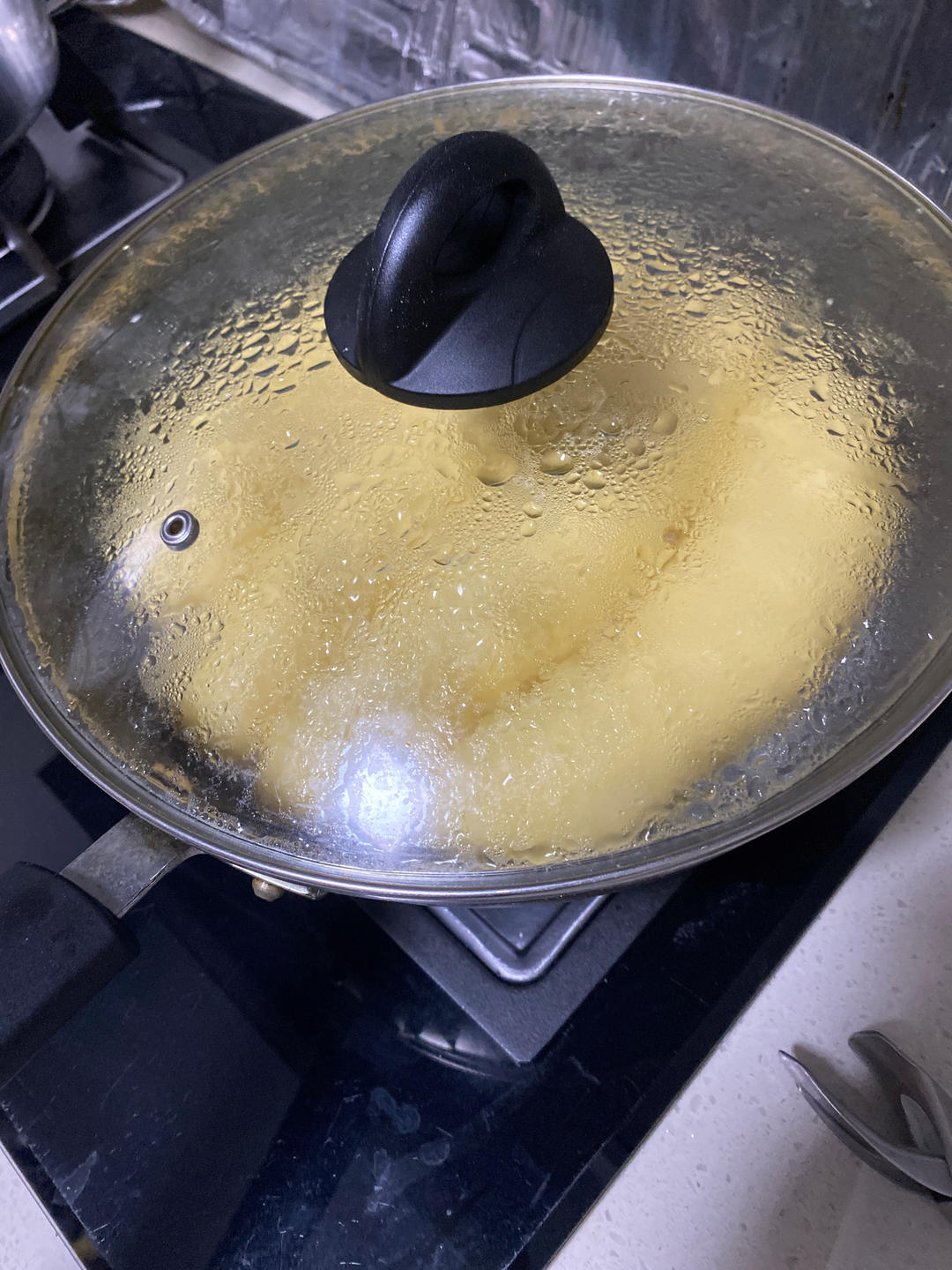 奶香玉米贴饼子平底锅版