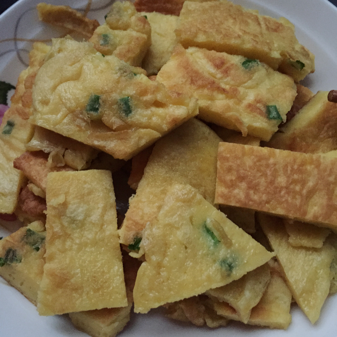 葱花鸡蛋饼