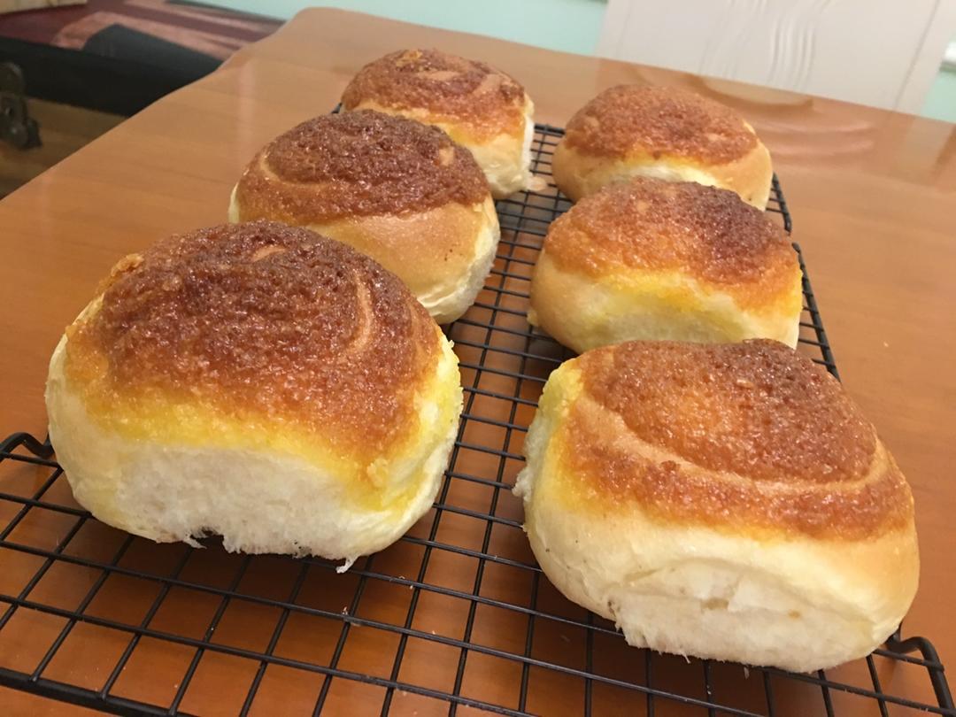 超好吃的香甜餐包