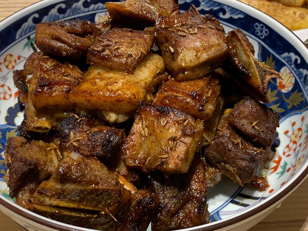 孜然烤羊排