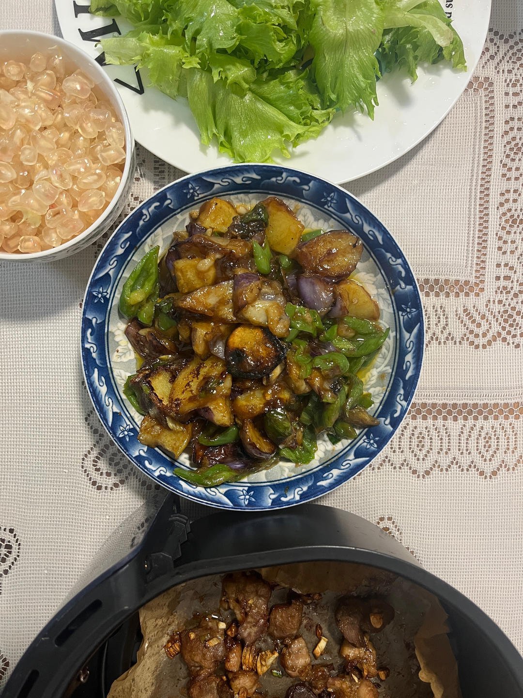 地三鲜（茄子，土豆，青椒）