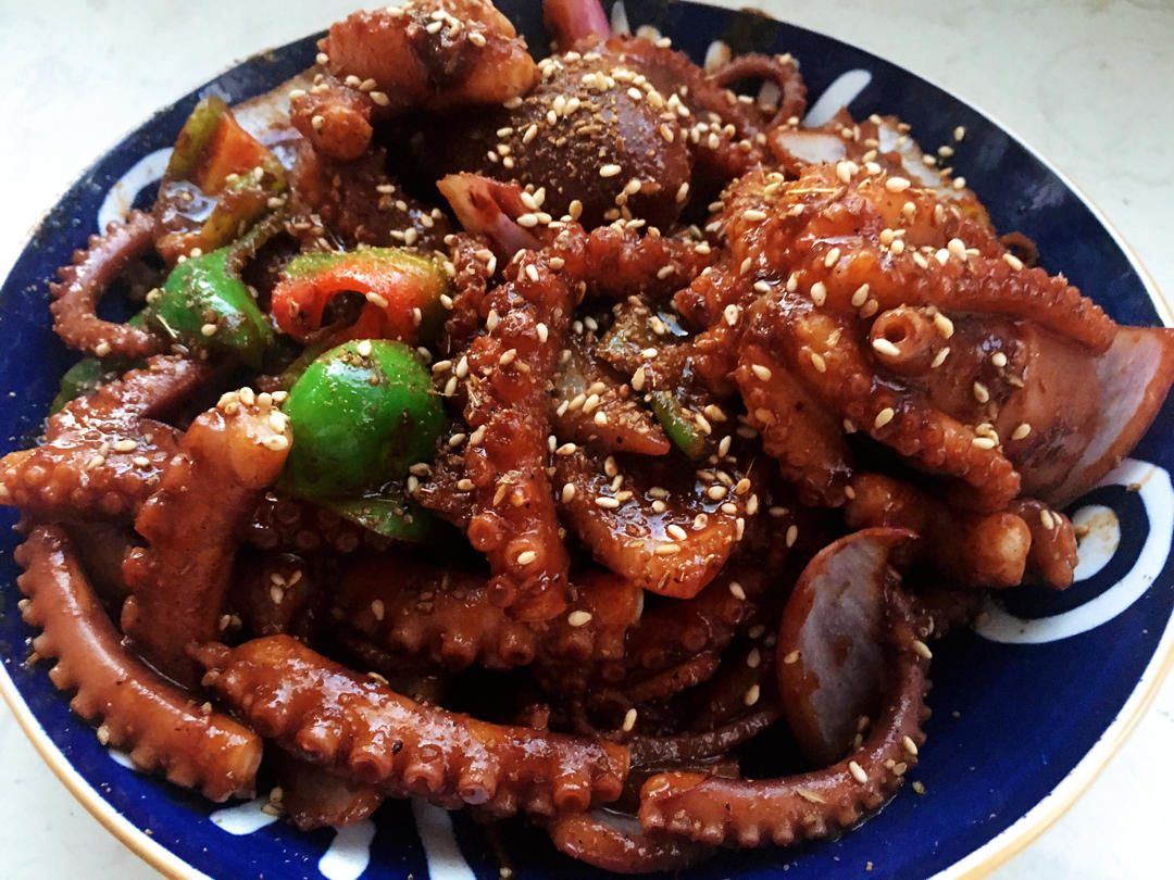 孜然八爪鱼