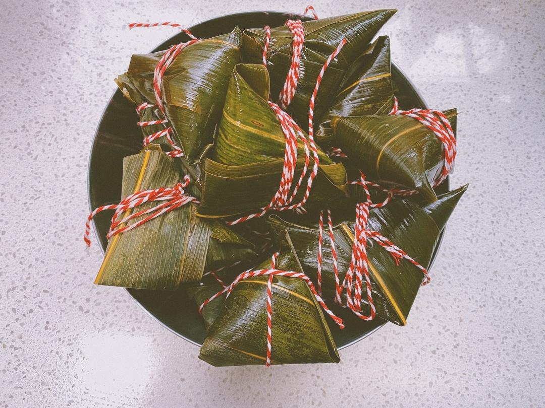 妈咪的♥️私房秘制咸蛋黄肉粽