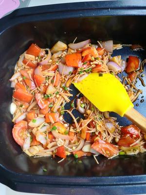 #麦子厨房#美食锅之西红柿拌荞麦面的做法 步骤7
