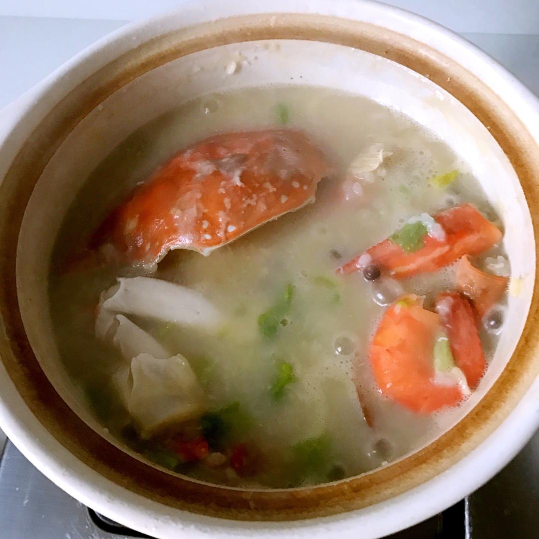 海鲜粥（家庭版）