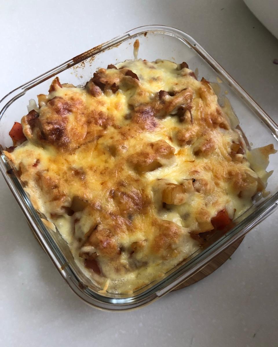 番茄鸡肉浓情焗饭【两人份】