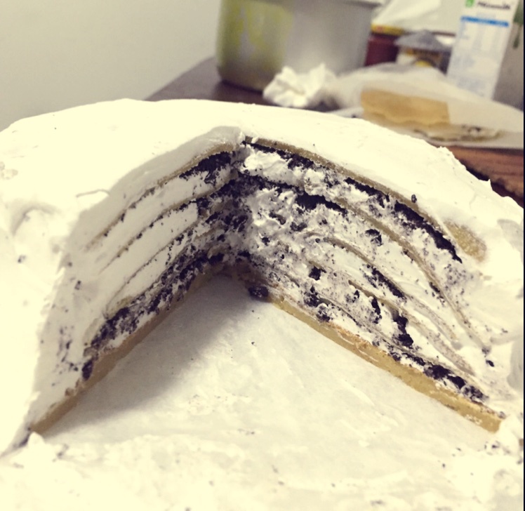 奥利奥奶油千层蛋糕-Oreo Mille Crepe