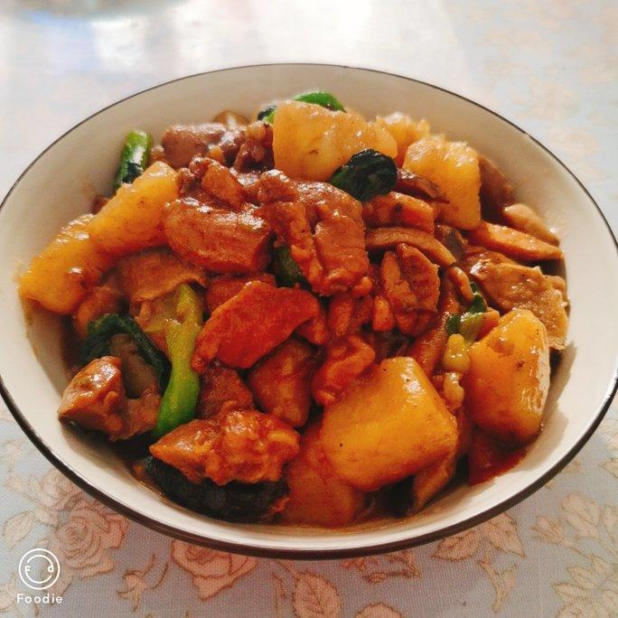 黄焖鸡米饭