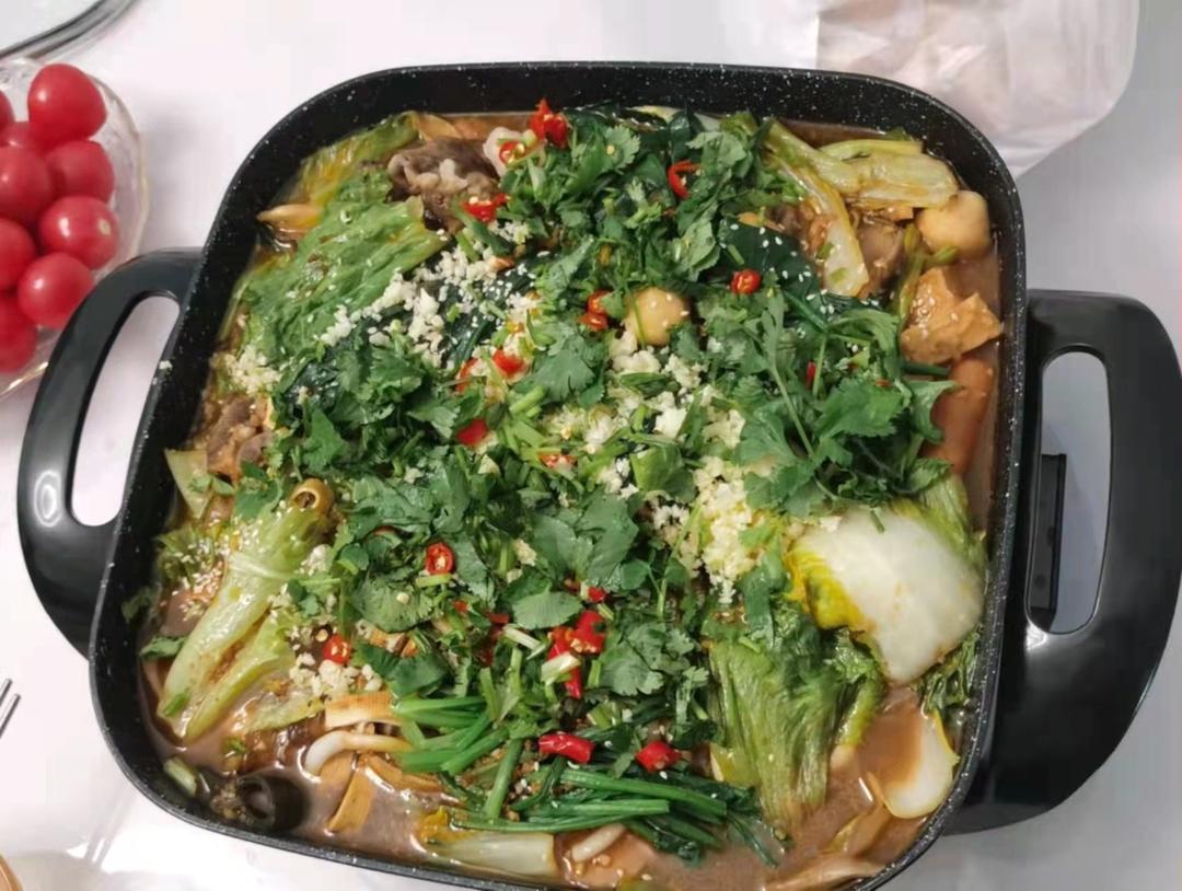 韩国部队锅拉面锅（超好吃）