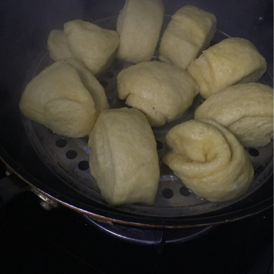 玉米粉馒头（超简单）