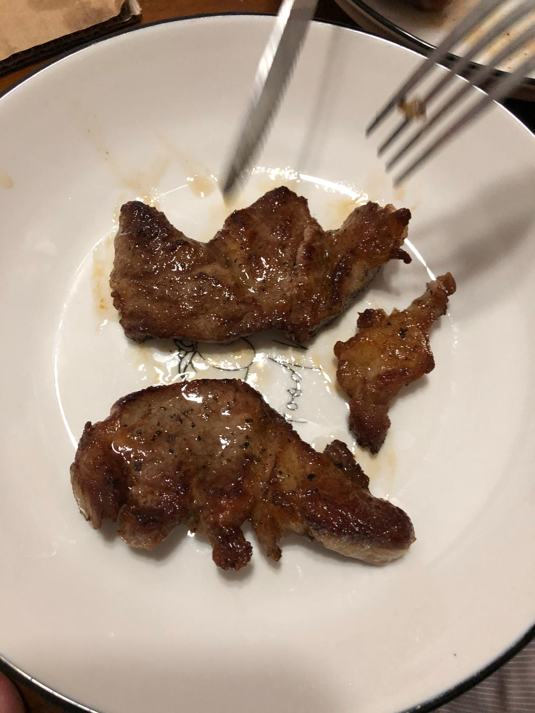 五分钟成就的宴客菜：香煎梅花肉