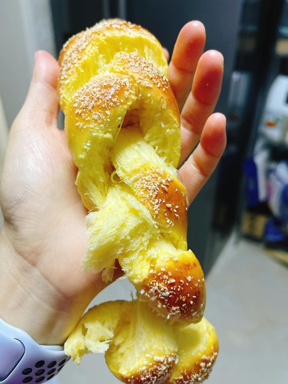 纯奶手撕吐司的做法 步骤1
