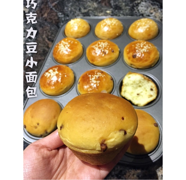 巧克力豆小面包－松下面包机版