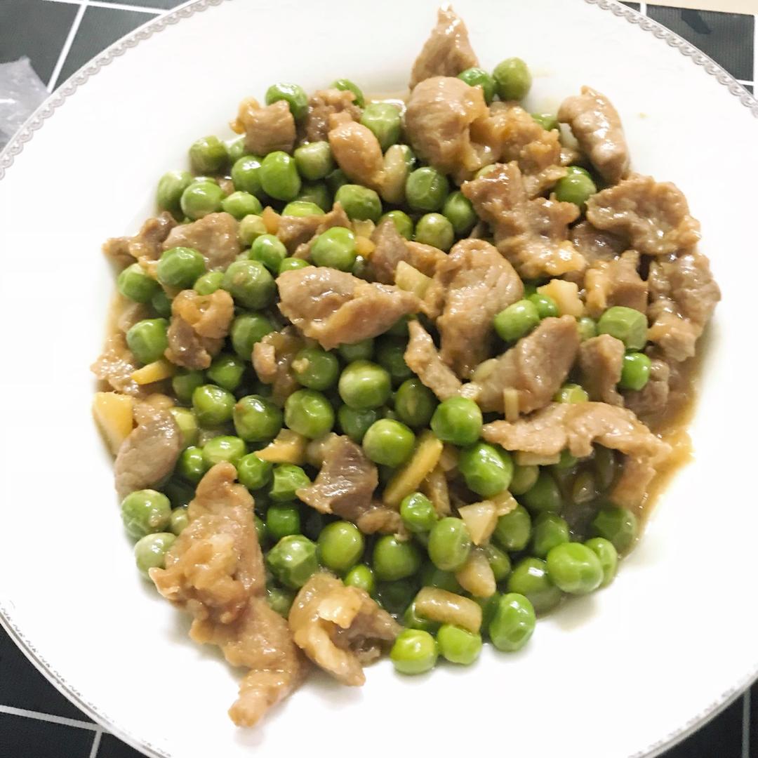 快手菜 青豆炒肉