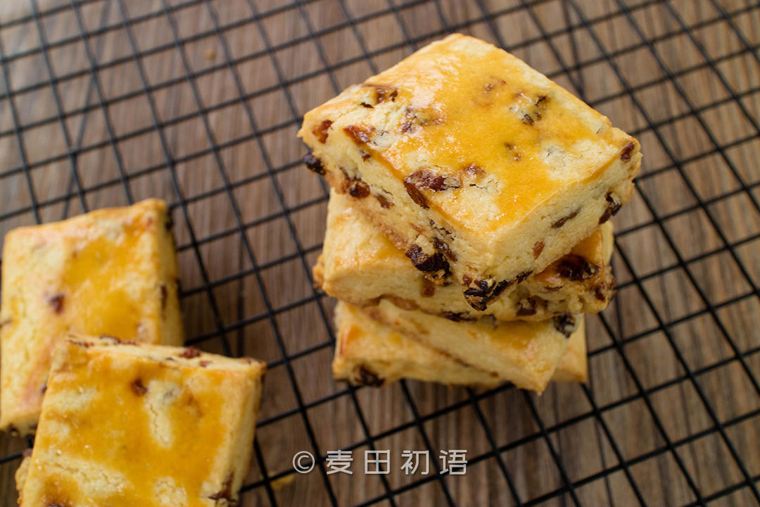 酥软到骨子里的葡萄奶酥