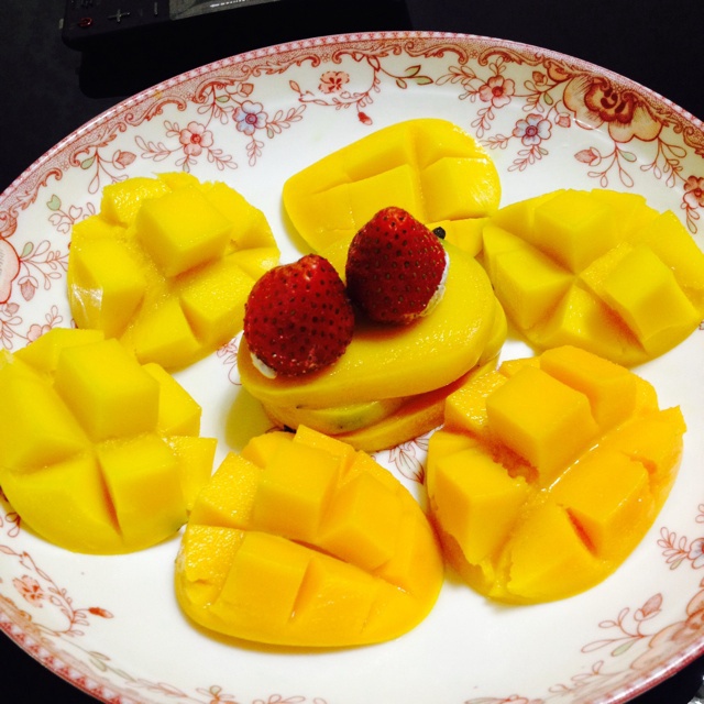 巧切芒果