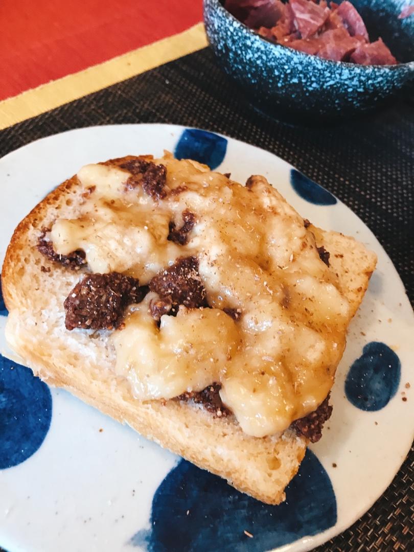 香蕉泥花生酱三明治（我的食欲稳定器）| 健康·三餐