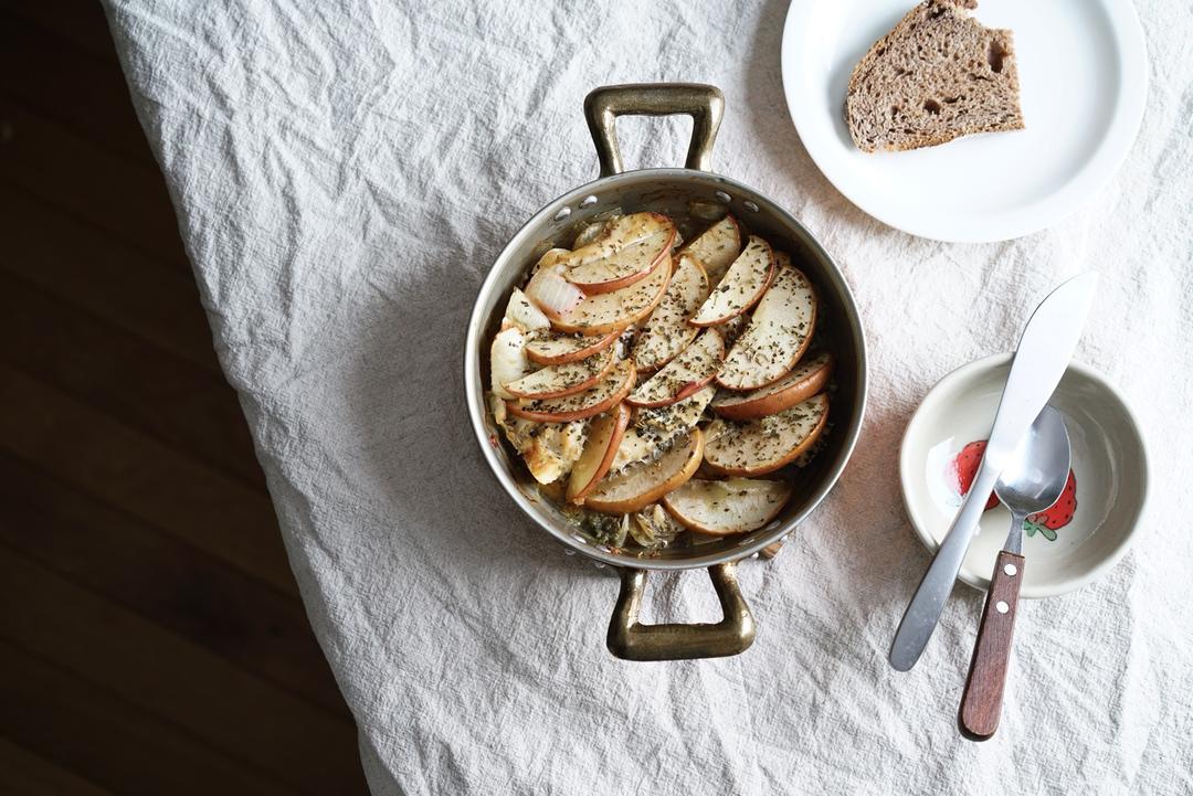 【健康三餐】苹果迷迭香烤鸡胸