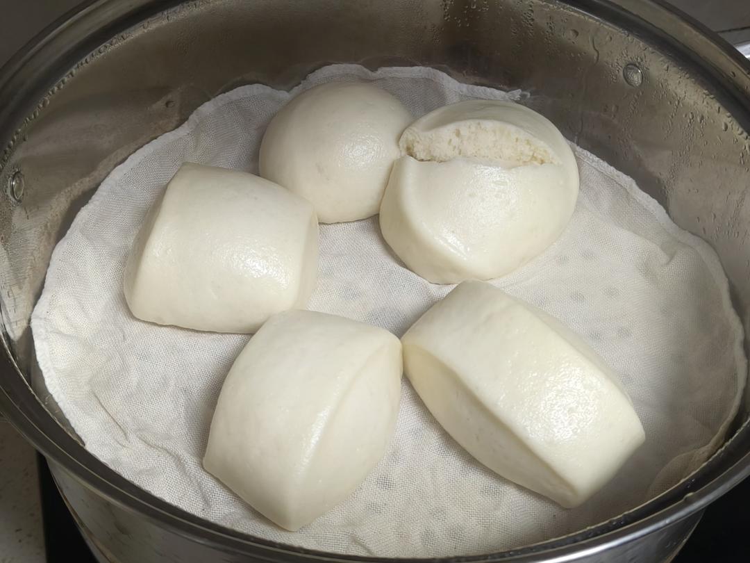 一发奶香小馒头，口感特别好！