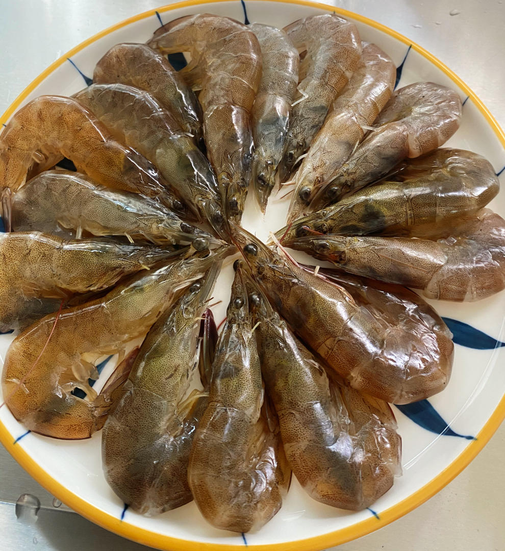 基围虾，做白灼、味道最鲜的吃法，没有之一