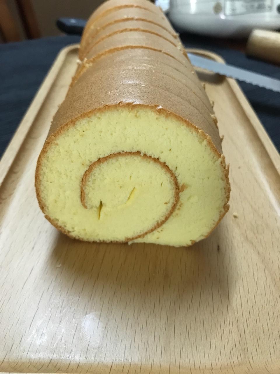 原味蛋糕卷