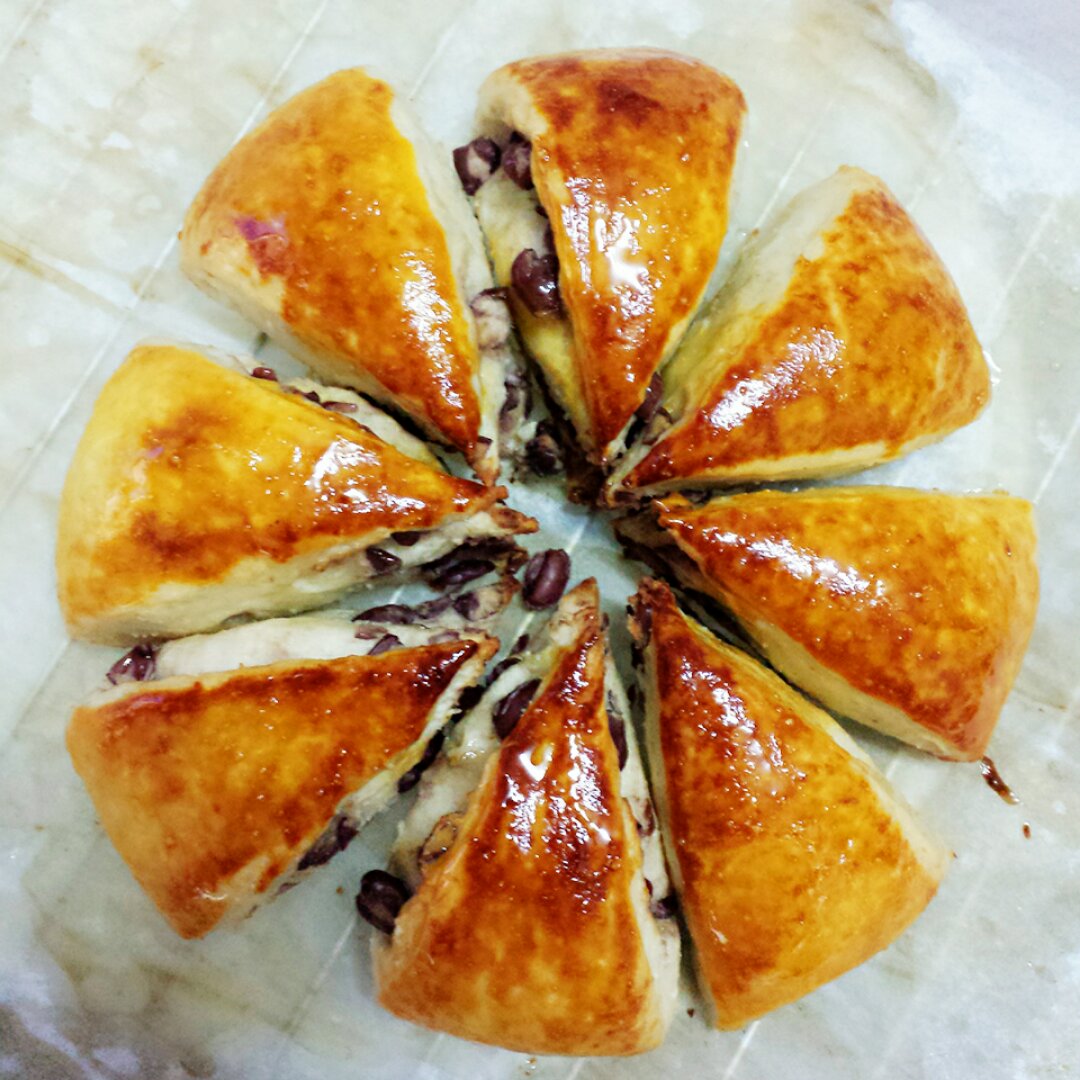酵母版——松软全麦红豆司康