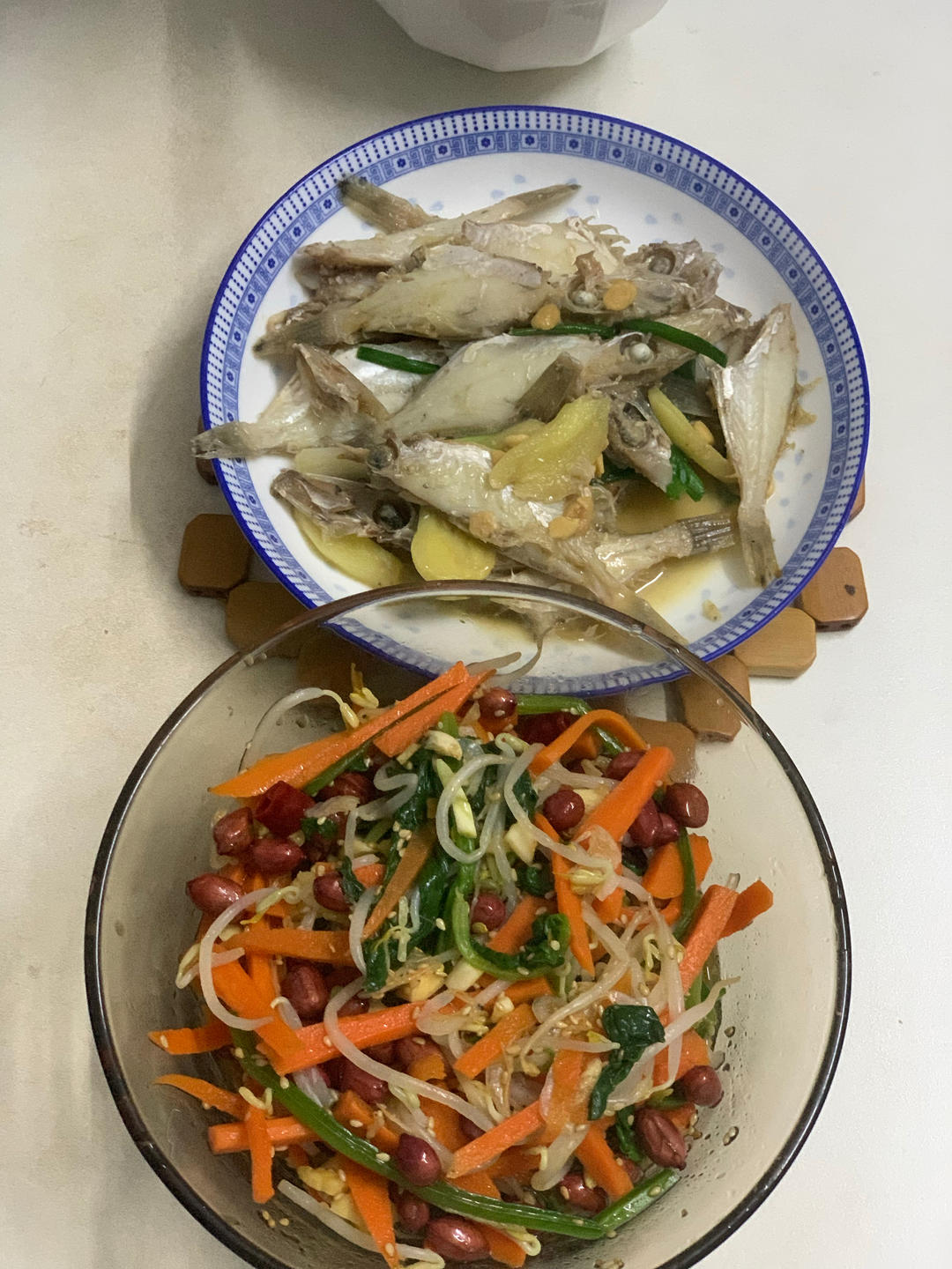 超级下饭菜-菠菜拌粉丝