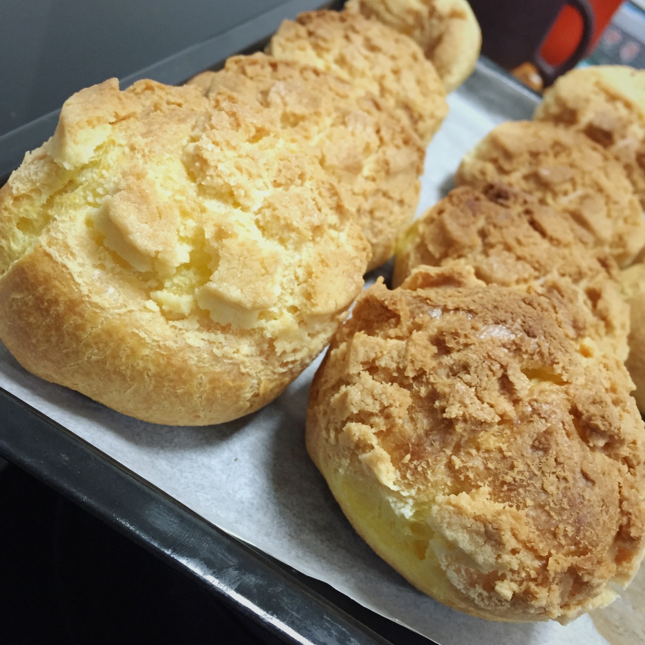 十分美味的酥皮泡芙