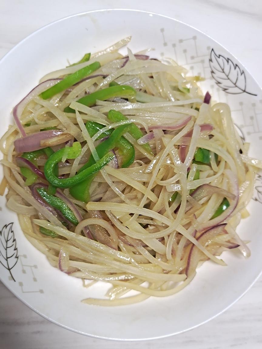 酸爽可口的酸辣土豆丝